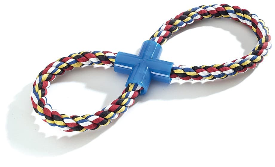 Treccia di cotone a forma di otto