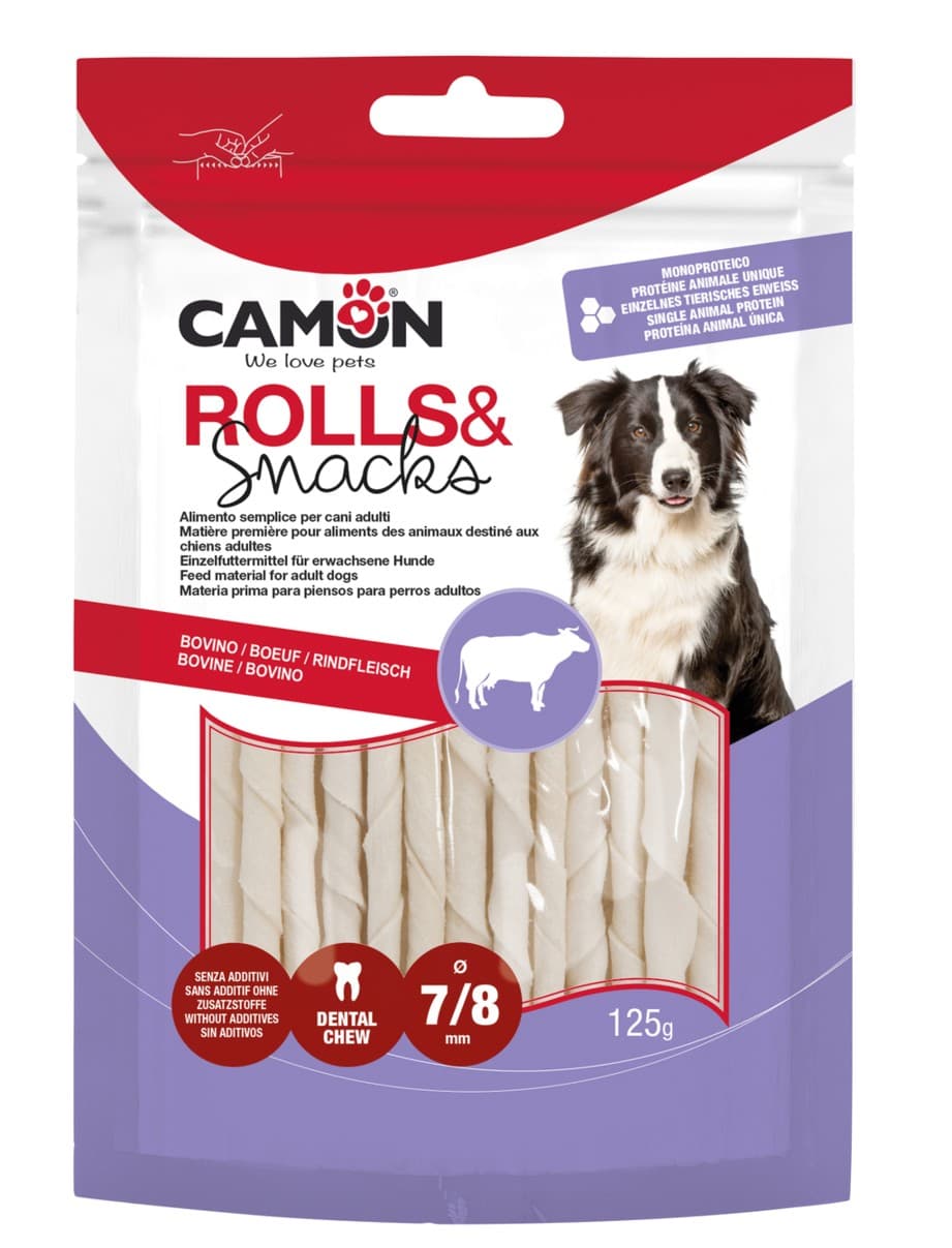 Rolls di pelle bovina