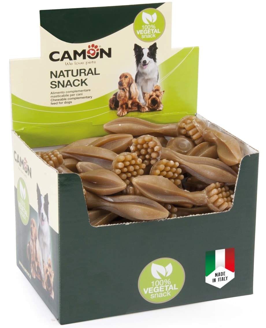 Snack spazzolini vegetali Camon Brush natural