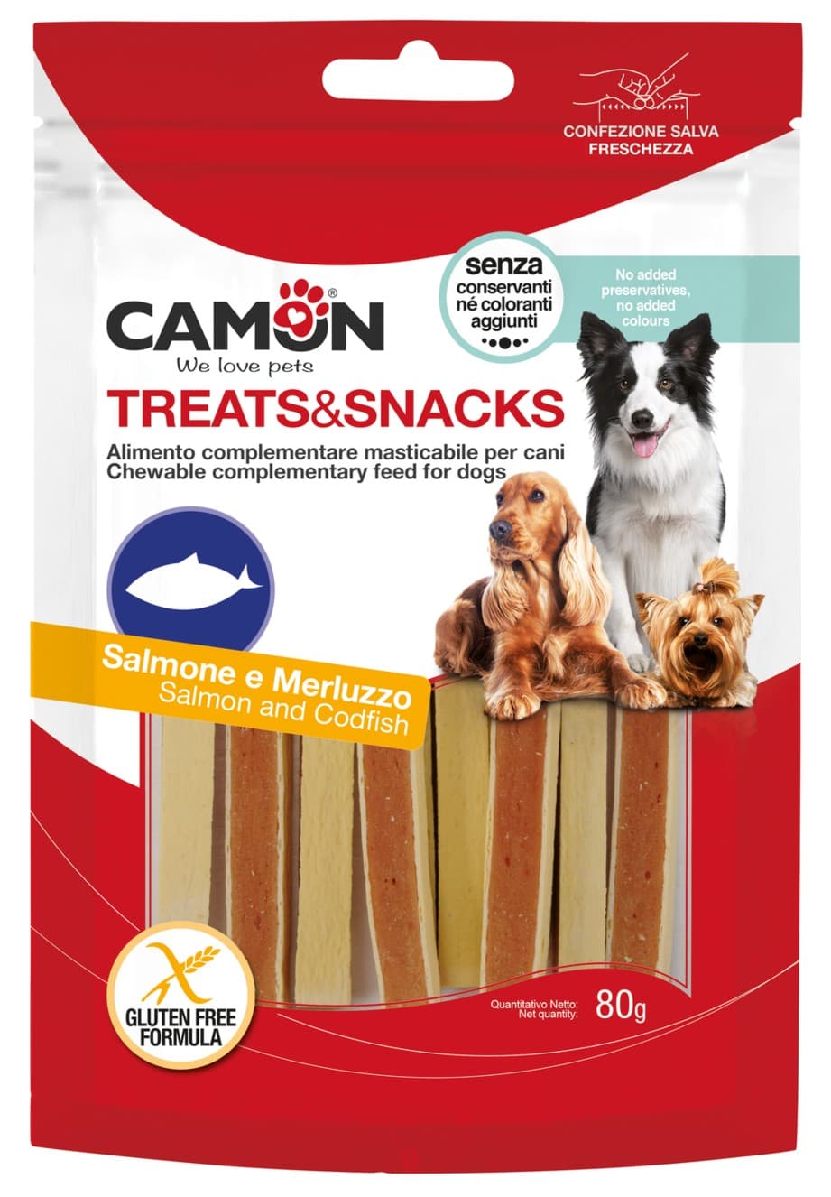 Sandwich di salmone e merluzzo