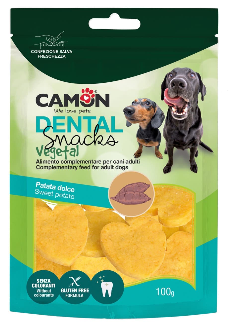 Bauveg Snack Cuoricini con patata dolce