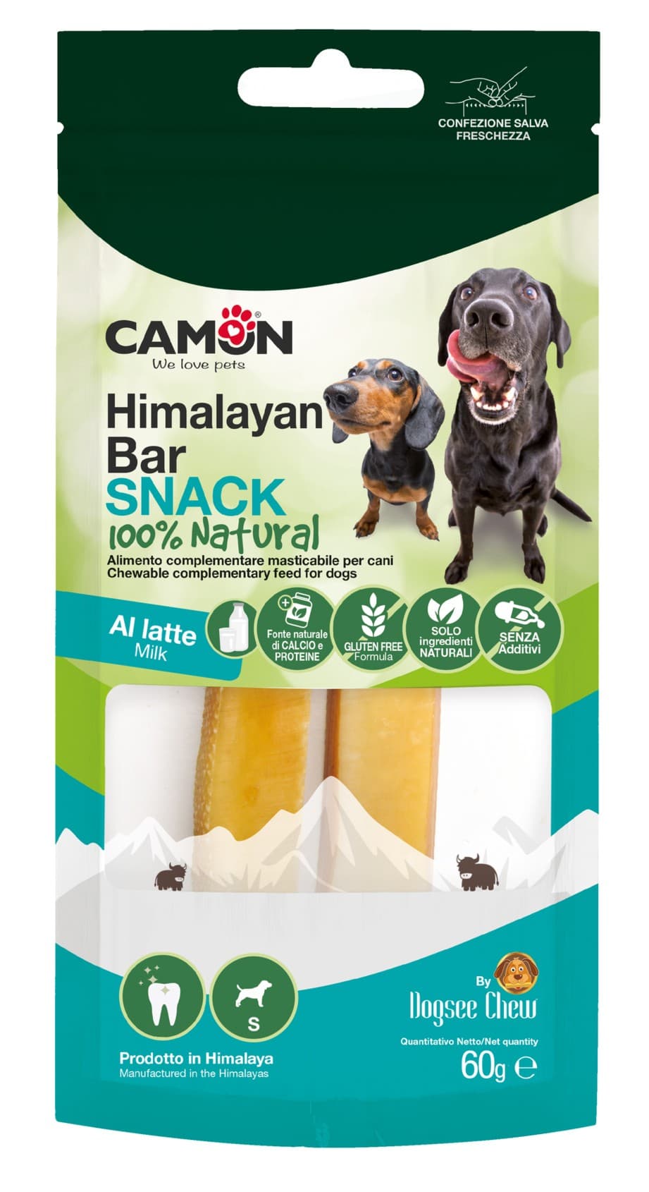 Barrette al latte Himalayan Snack