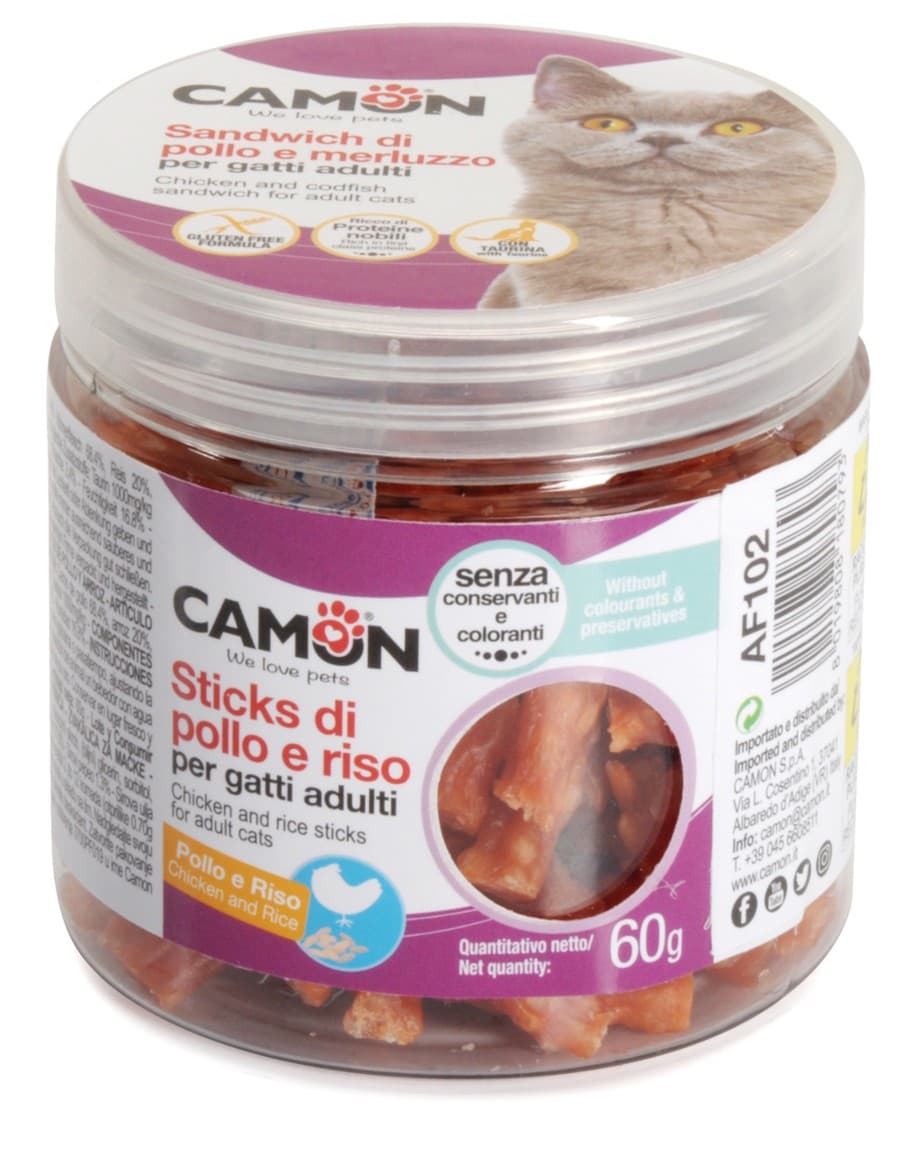 Sticks di pollo e riso