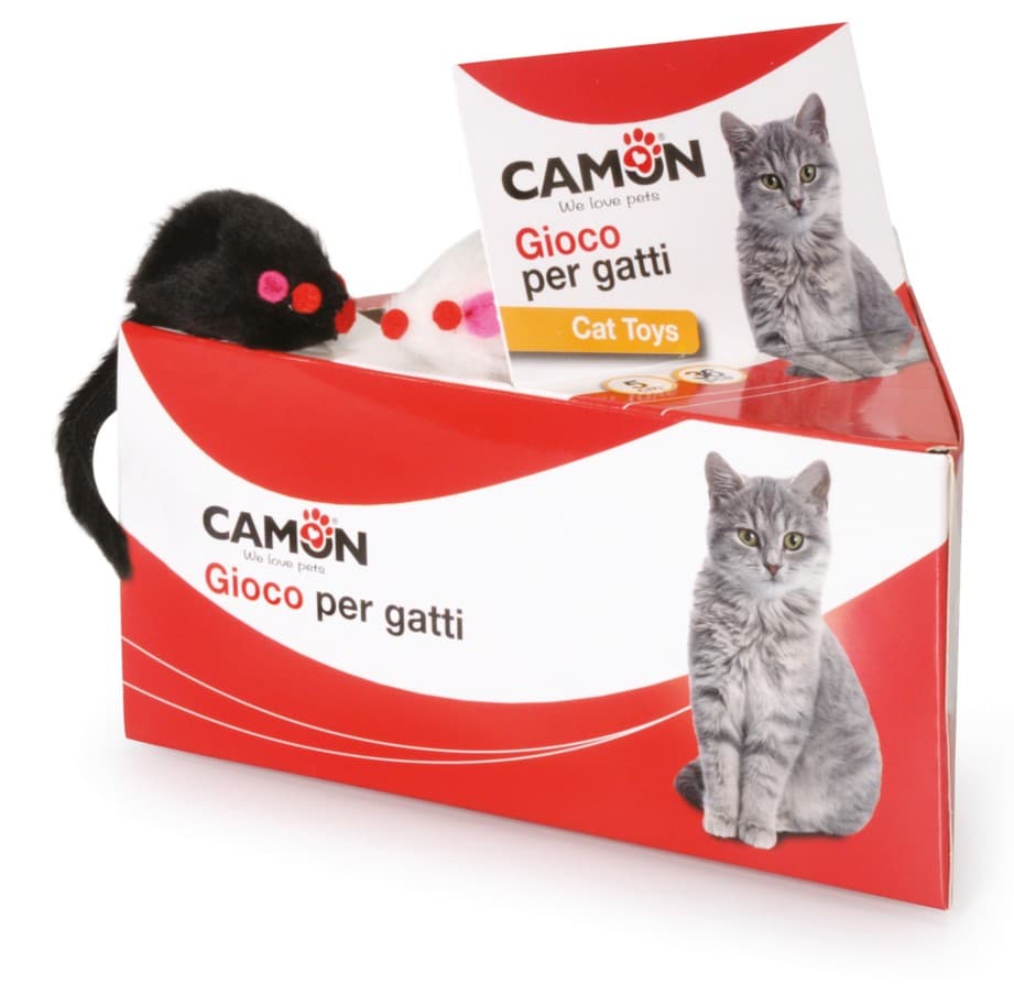 Gioco per gatti - topini colorati