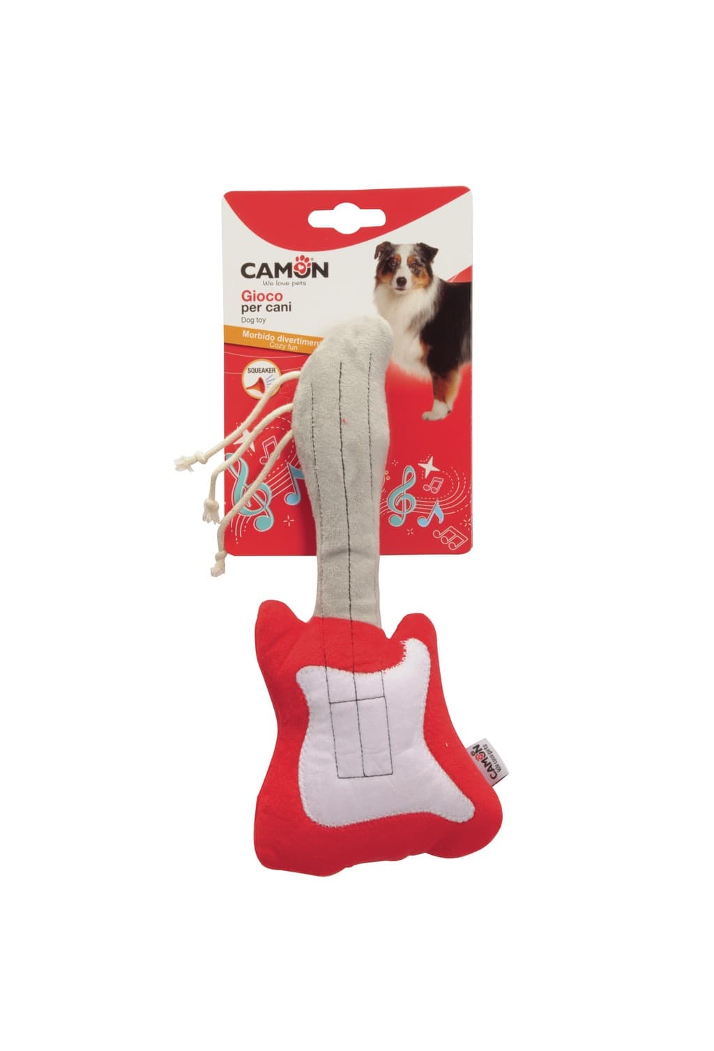 Giochi per cani - microfono, chitarra e radio in poliestere con squeaker