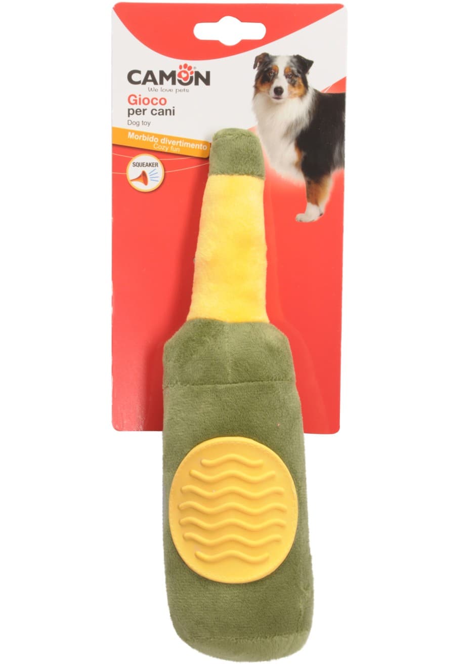Gioco per cani - bottiglia con squeaker