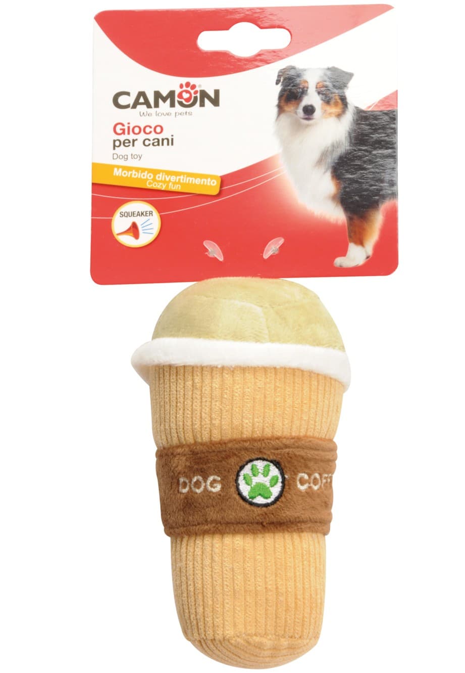 Gioco per cani - tazza con squeaker
