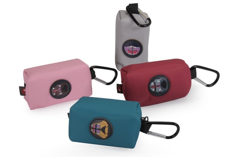 Dispenser porta sacchetti in tinta unita