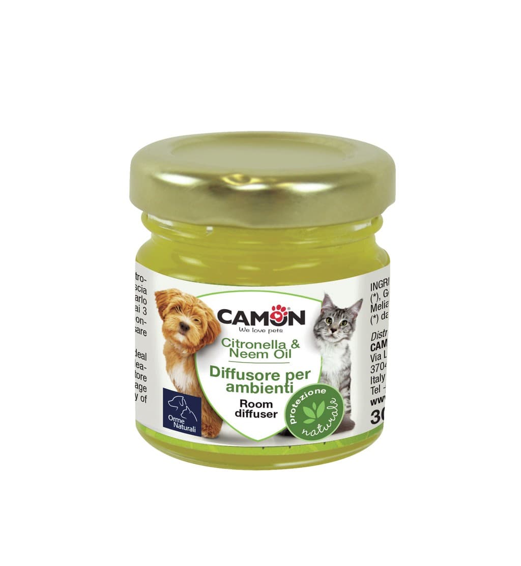 Diffusore per ambienti con Citronella e olio di Neem