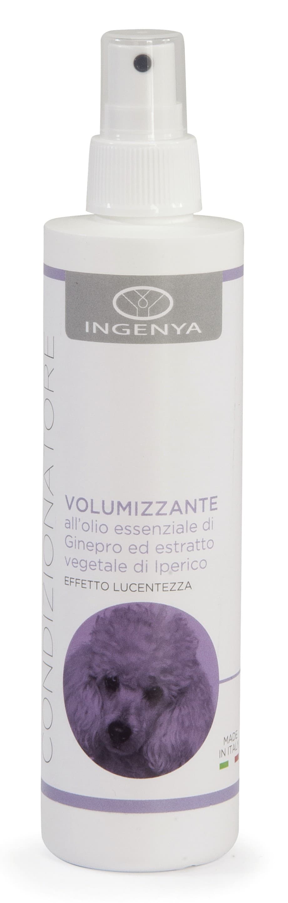 Condizionatore volumizzante all'olio essenziale di ginepro e all'estratto vegetale di iperico