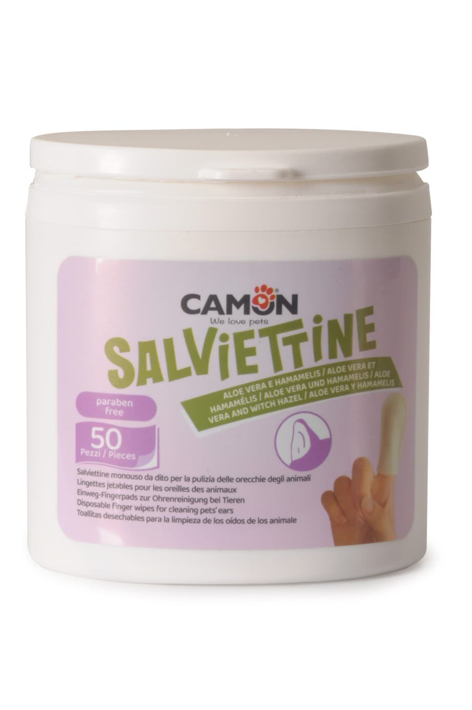 Salviettine monouso da dito per la pulizia delle orecchie