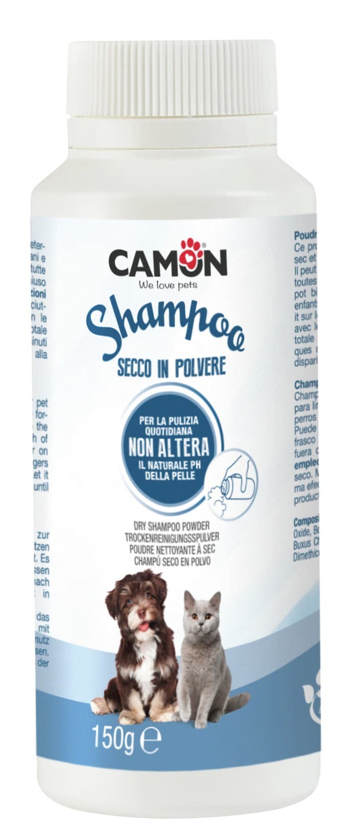 Shampoo secco in polvere