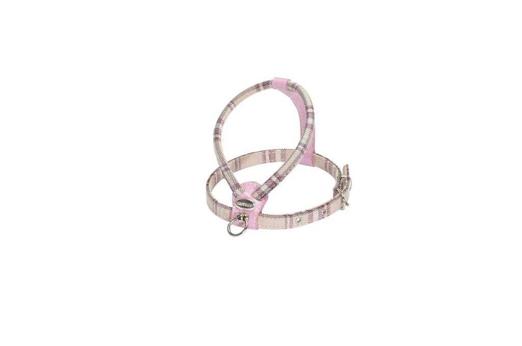 Pettorina Chéri Scozzese Rosa